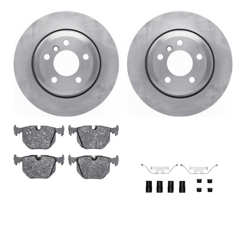Dynamite Friction 6612-31449 Disc Brake Kit - Rear