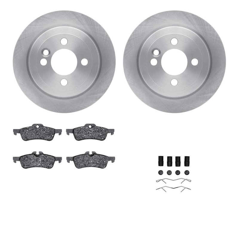 Dynamite Friction 6612-32000 Disc Brake Kit - Rear