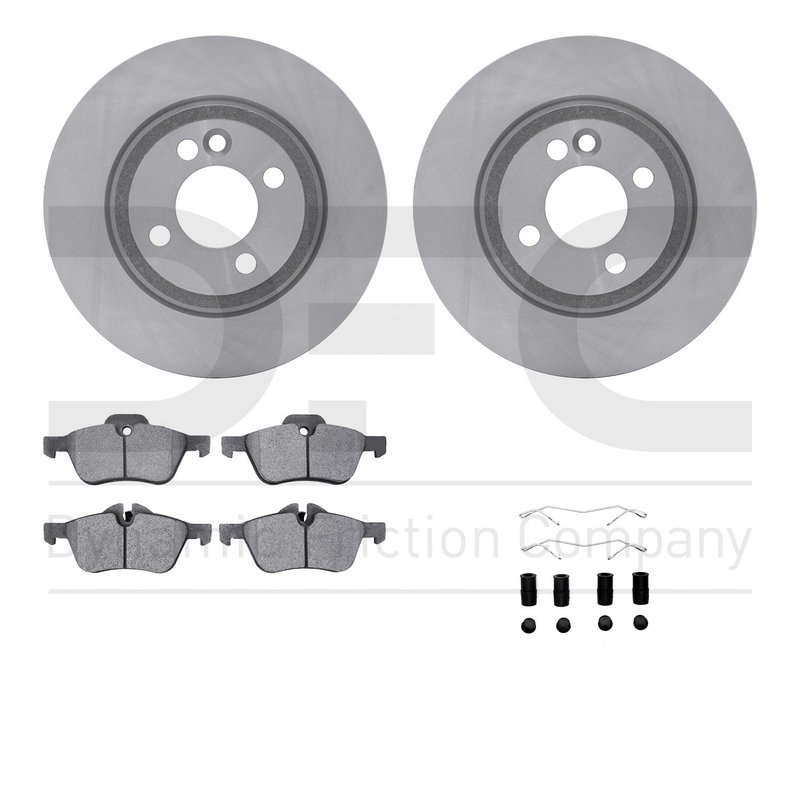 Dynamite Friction 6612-32001 Disc Brake Kit - Front