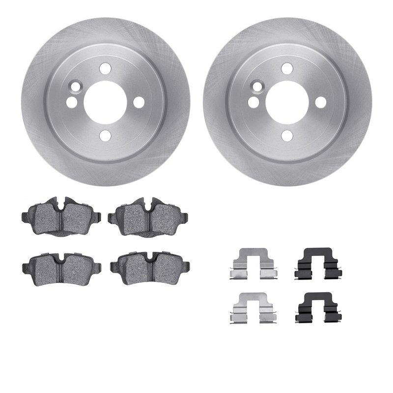 Dynamite Friction 6612-32013 Disc Brake Kit - Rear