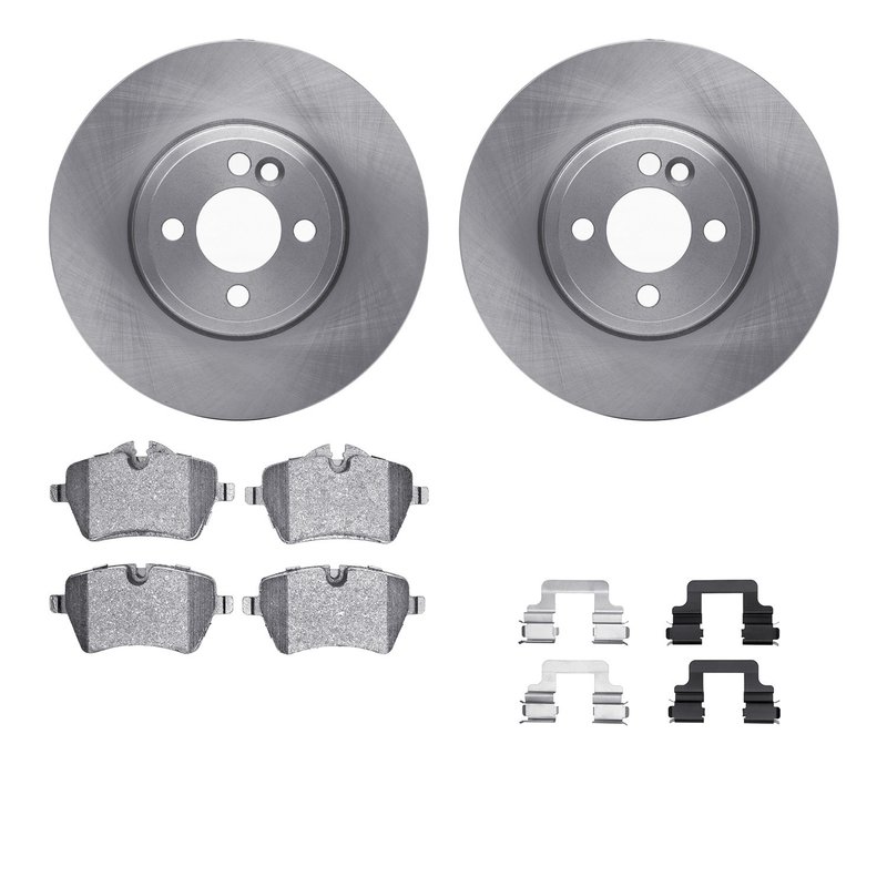 Dynamite Friction 6612-32025 Disc Brake Kit - Front