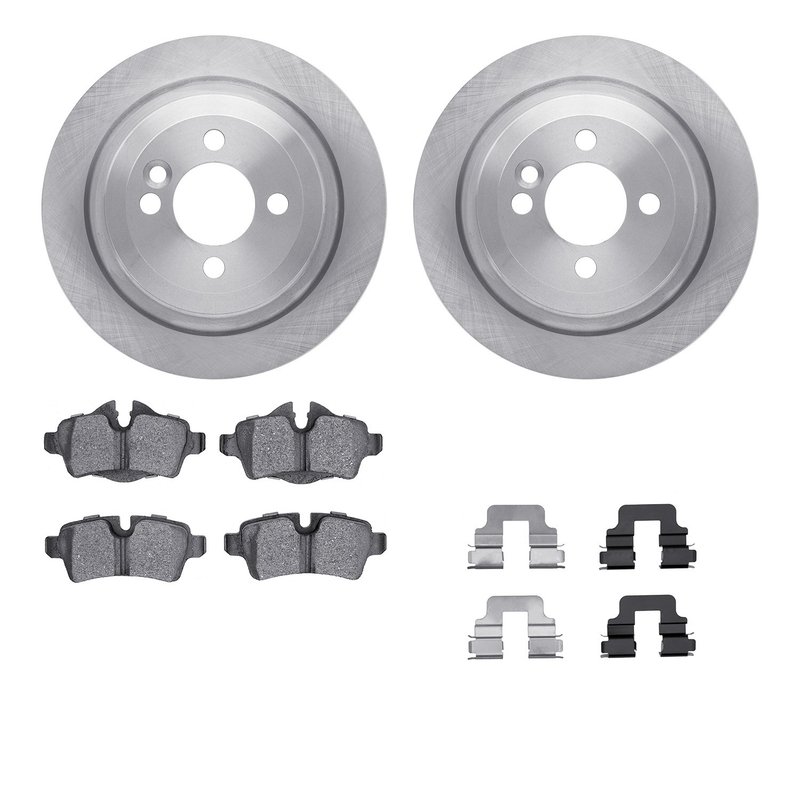 Dynamite Friction 6612-32029 Disc Brake Kit - Rear