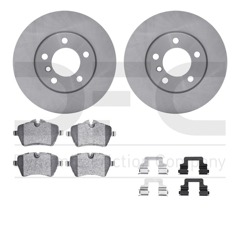 Dynamite Friction 6612-32037 Disc Brake Kit - Front