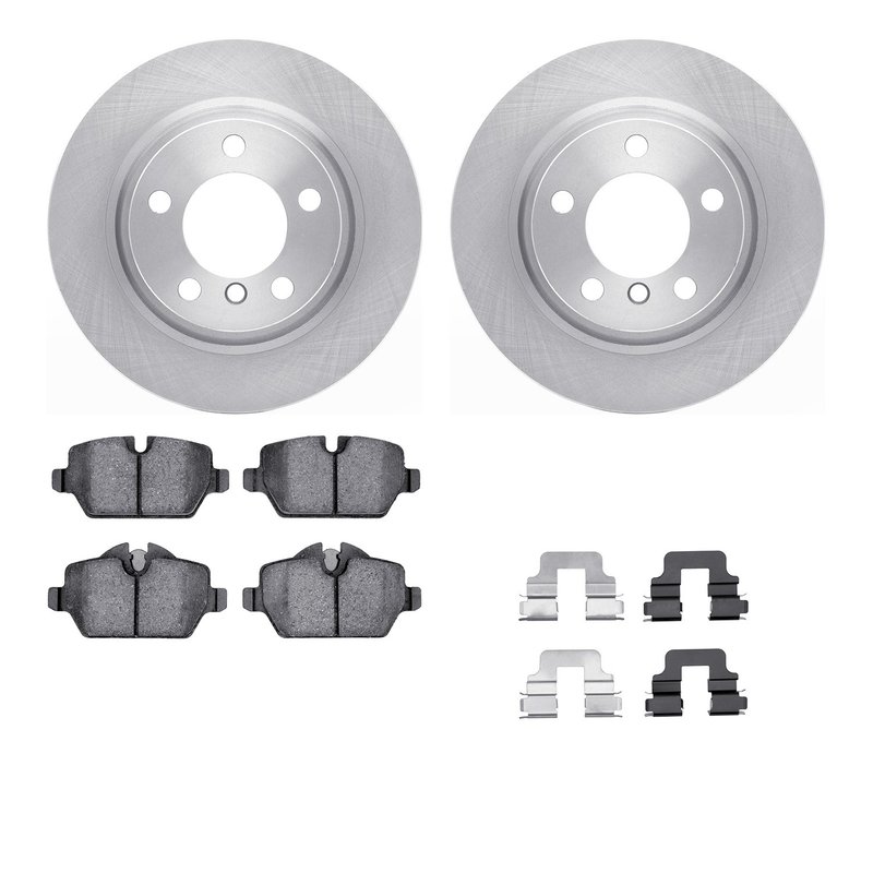Dynamic Friction 6612-32049 Disc Brake Kit - Rear