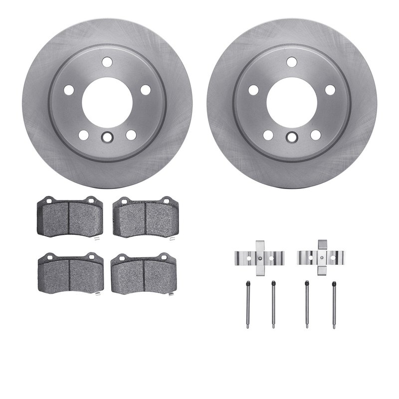Dynamite Friction 6612-39005 Disc Brake Kit - Rear