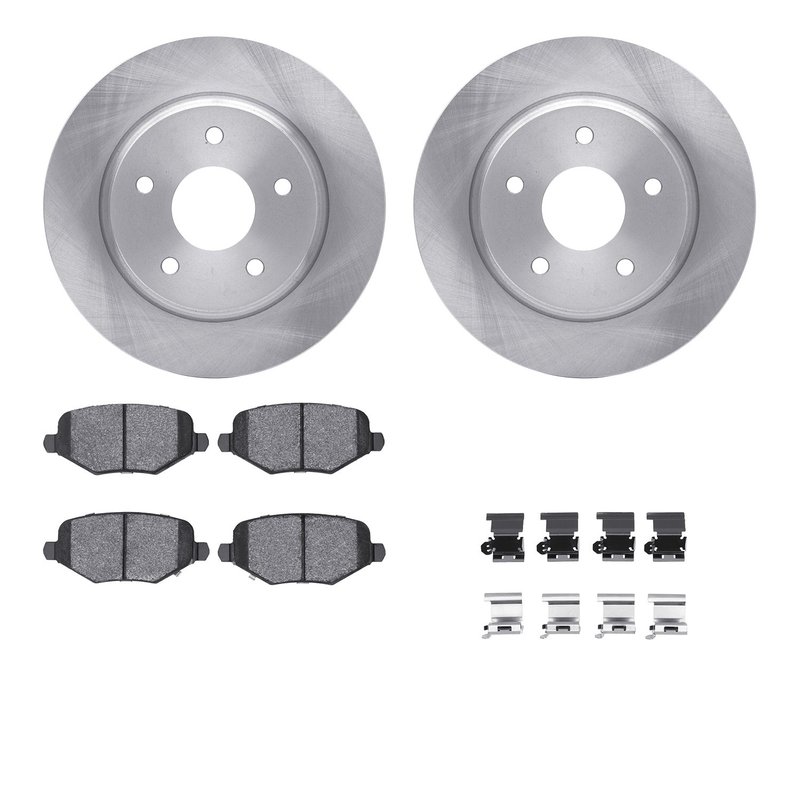 Dynamite Friction 6612-40012 Disc Brake Kit - Rear