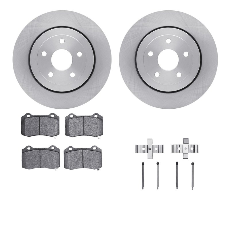 Dynamite Friction 6612-42007 Disc Brake Kit - Rear