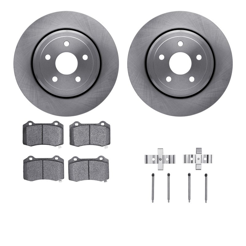 Dynamite Friction 6612-42022 Disc Brake Kit - Rear
