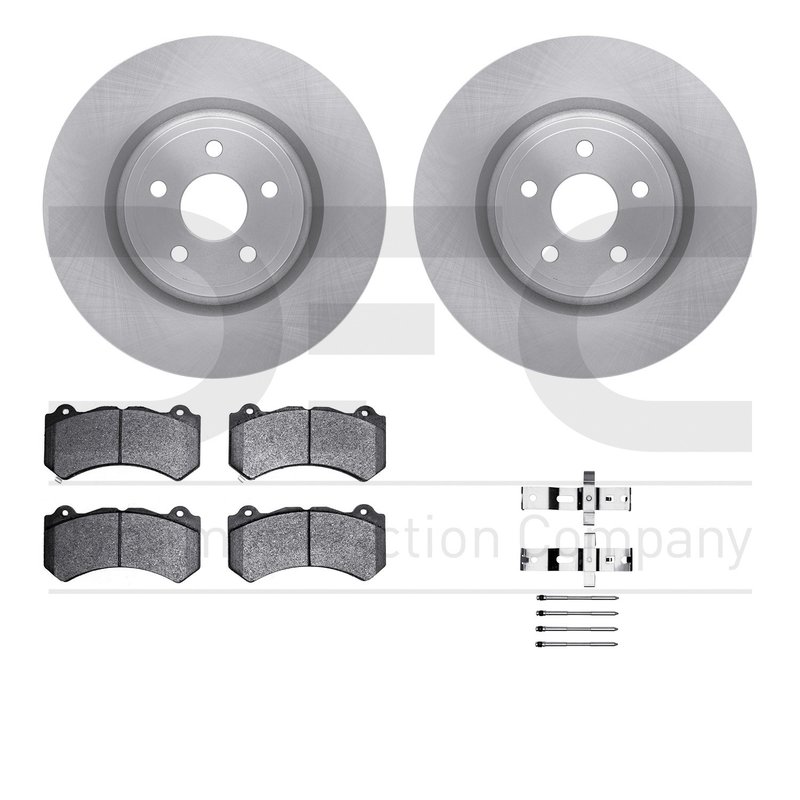 Dynamite Friction 6612-42025 Disc Brake Kit - Front