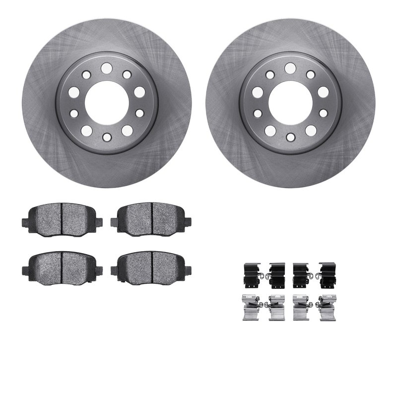 Dynamite Friction 6612-42037 Disc Brake Kit - Rear