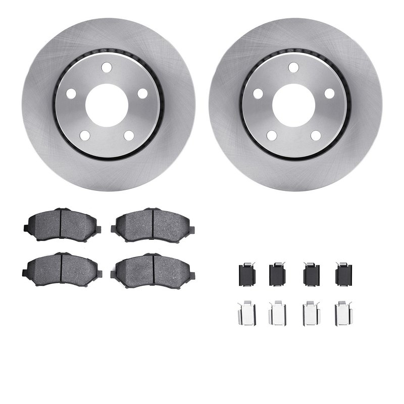 Dynamite Friction 6612-42049 Disc Brake Kit - Front