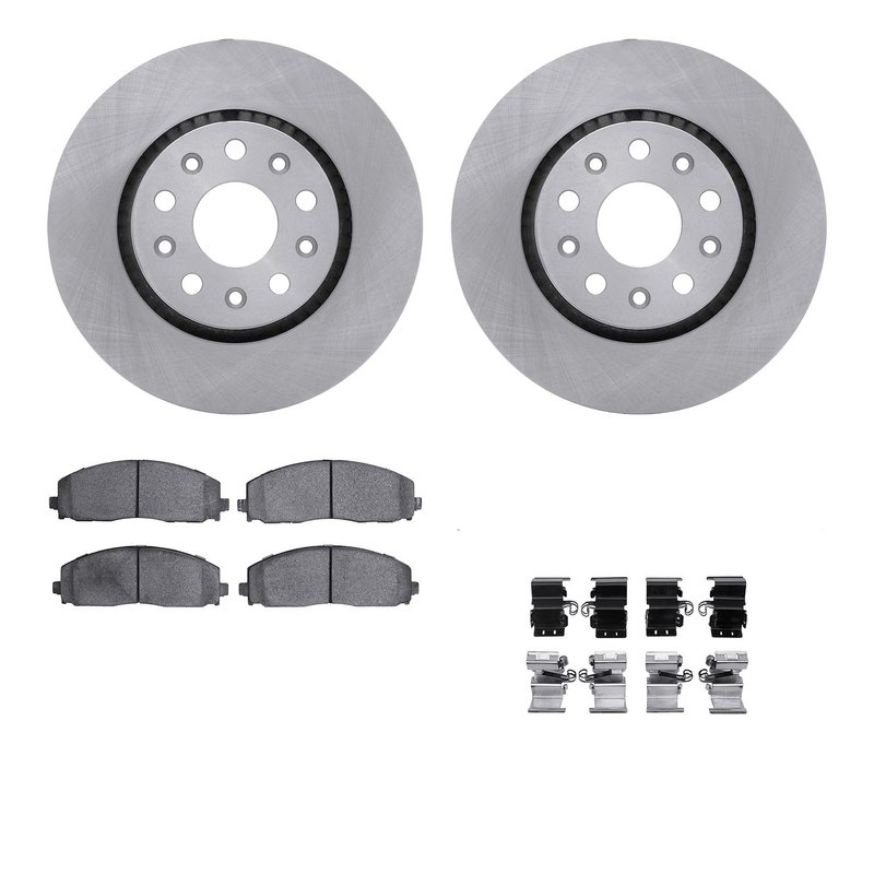 Dynamite Friction 6612-42057 Disc Brake Kit - Front