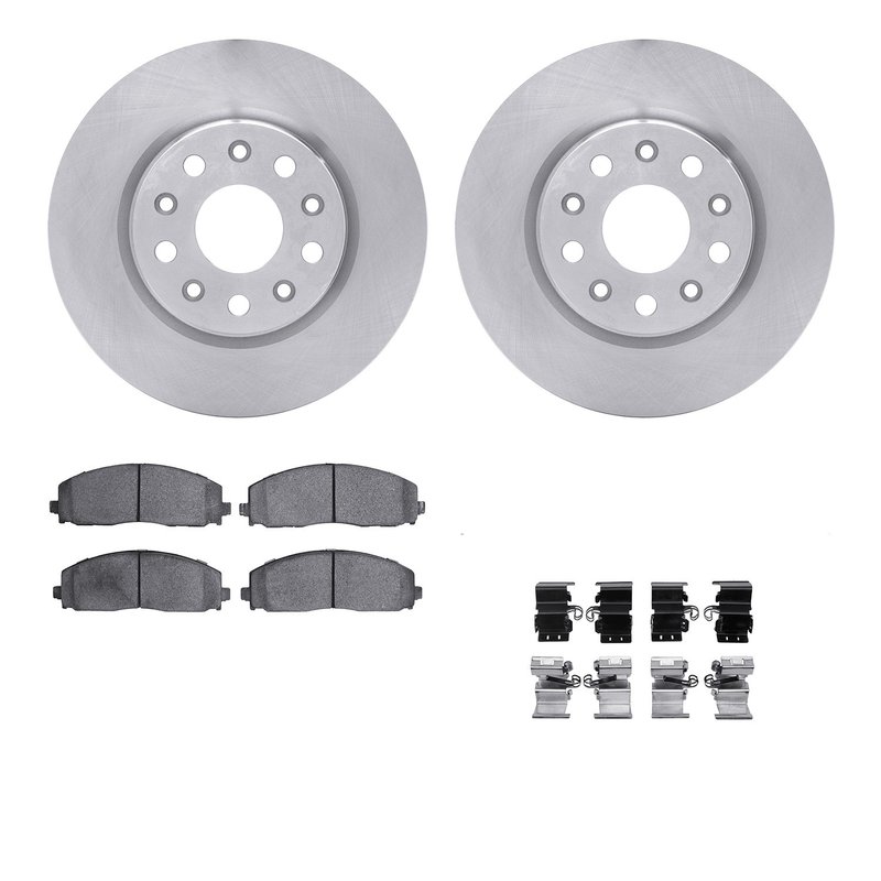 Dynamite Friction 6612-42061 Disc Brake Kit - Front