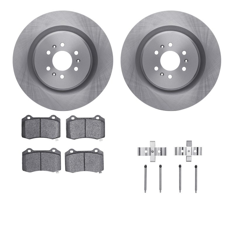 Dynamite Friction 6612-46021 Disc Brake Kit - Rear