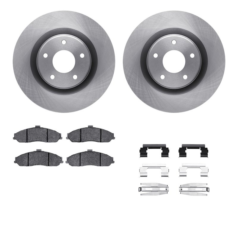 Dynamite Friction 6612-46032 Disc Brake Kit - Front