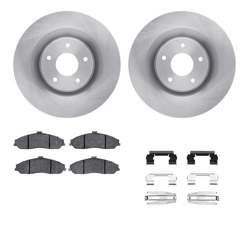 Dynamite Friction 6612-46038 Disc Brake Kit - Front