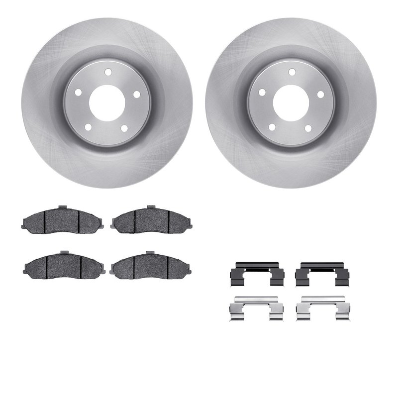 Dynamite Friction 6612-46039 Disc Brake Kit - Front