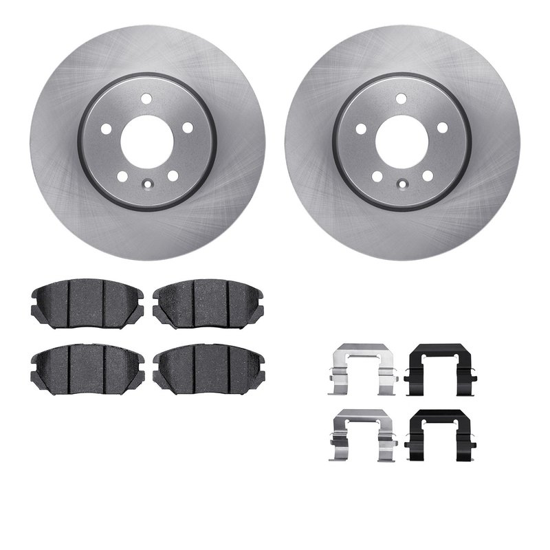 Dynamite Friction 6612-46089 Disc Brake Kit - Front