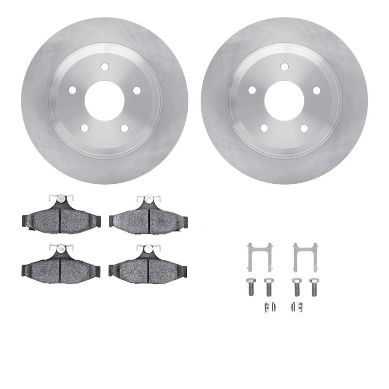 Dynamite Friction 6612-47003 Disc Brake Kit - Rear