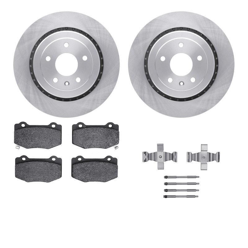 Dynamite Friction 6612-47034 Disc Brake Kit - Rear