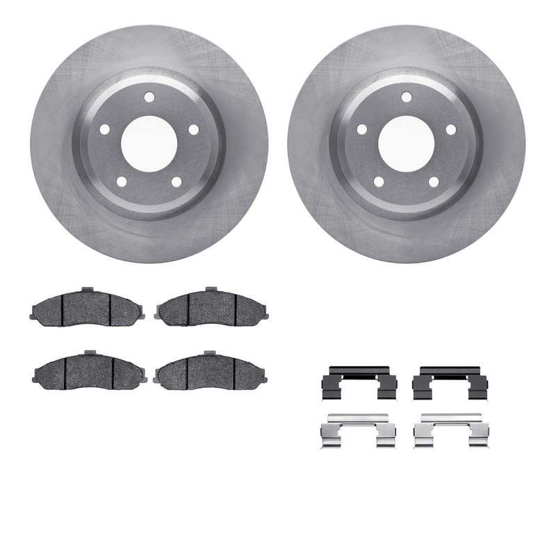 Dynamic Friction 6612-52011 Disc Brake Kit - Front