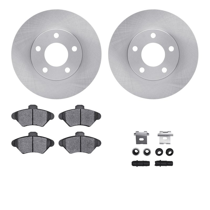 Dynamic Friction 6612-54003 Disc Brake Kit - Front
