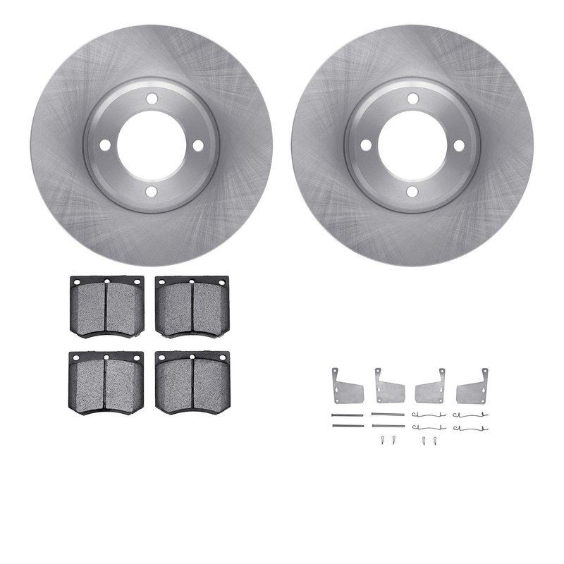 Dynamite Friction 6612-56019 Disc Brake Kit - Front