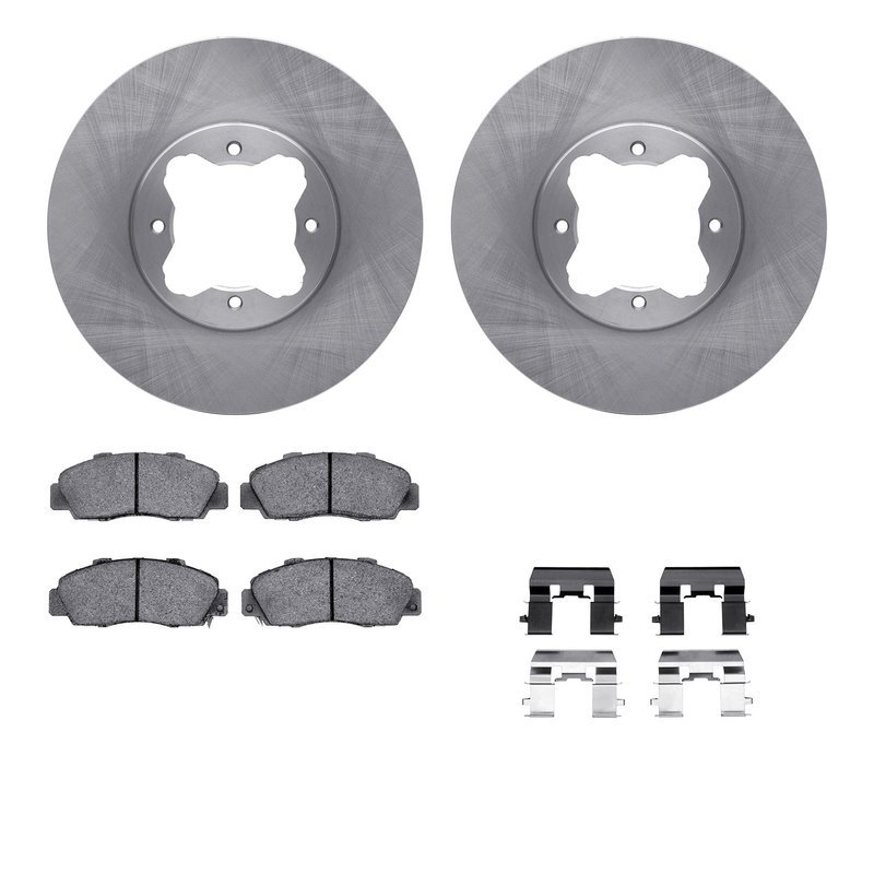 Dynamite Friction 6612-58007 Disc Brake Kit - Front