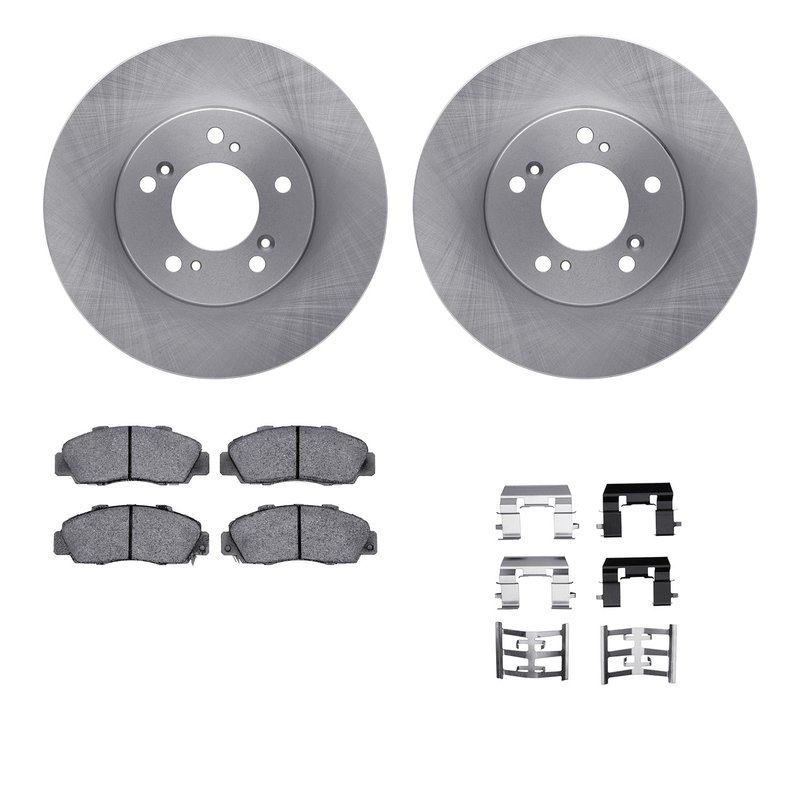 Dynamite Friction 6612-58011 Disc Brake Kit - Front