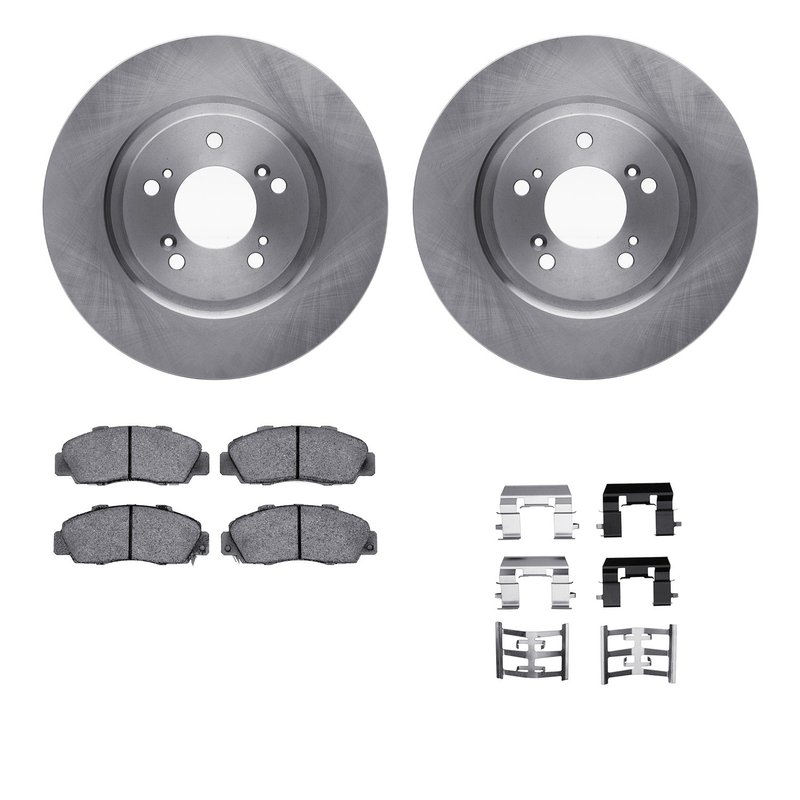 Dynamite Friction 6612-58019 Disc Brake Kit - Front