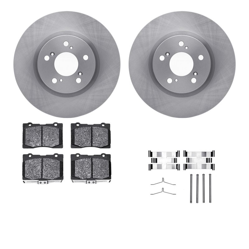 Dynamic Friction 6612-58027 Disc Brake Kit - Front