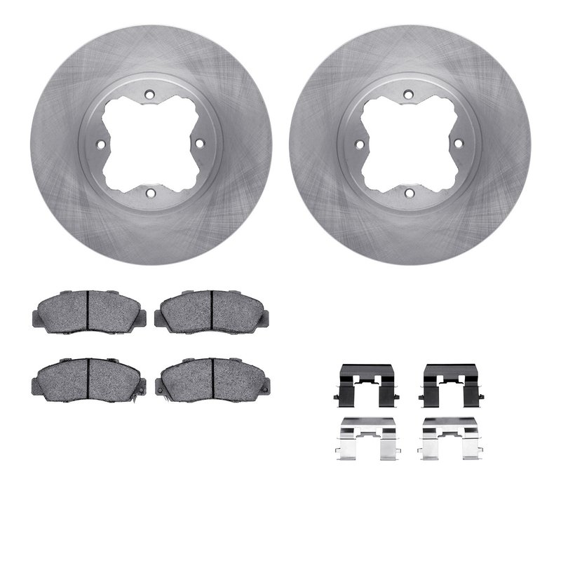 Dynamite Friction 6612-59003 Disc Brake Kit - Front