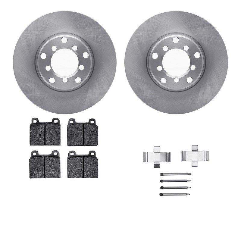Dynamic Friction 6612-63021 Disc Brake Kit - Front
