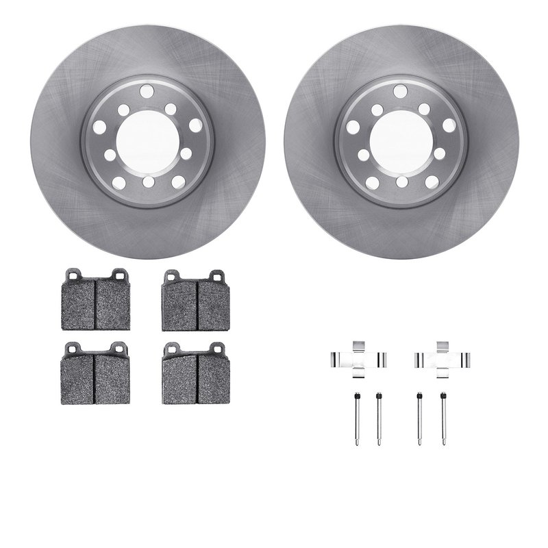 Dynamic Friction 6612-63022 Disc Brake Kit - Front
