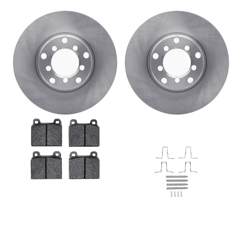 Dynamite Friction 6612-63023 Disc Brake Kit - Front