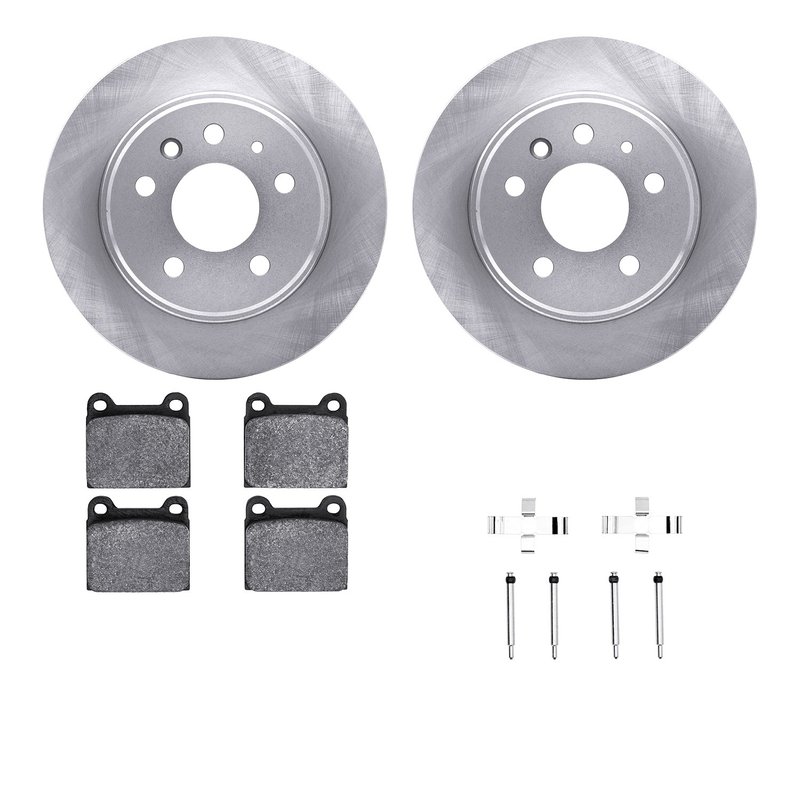 Dynamite Friction 6612-63035 Disc Brake Kit - Rear