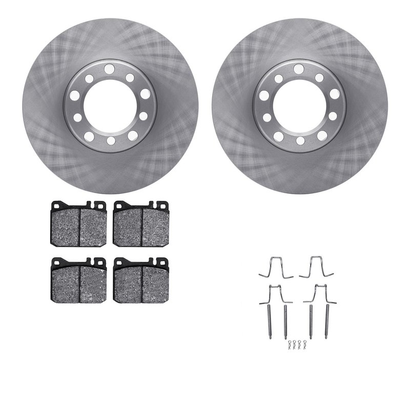 Dynamite Friction 6612-63072 Disc Brake Kit - Front