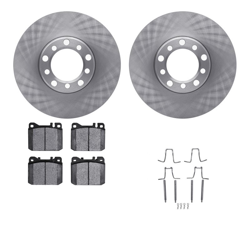 Dynamite Friction 6612-63075 Disc Brake Kit - Front