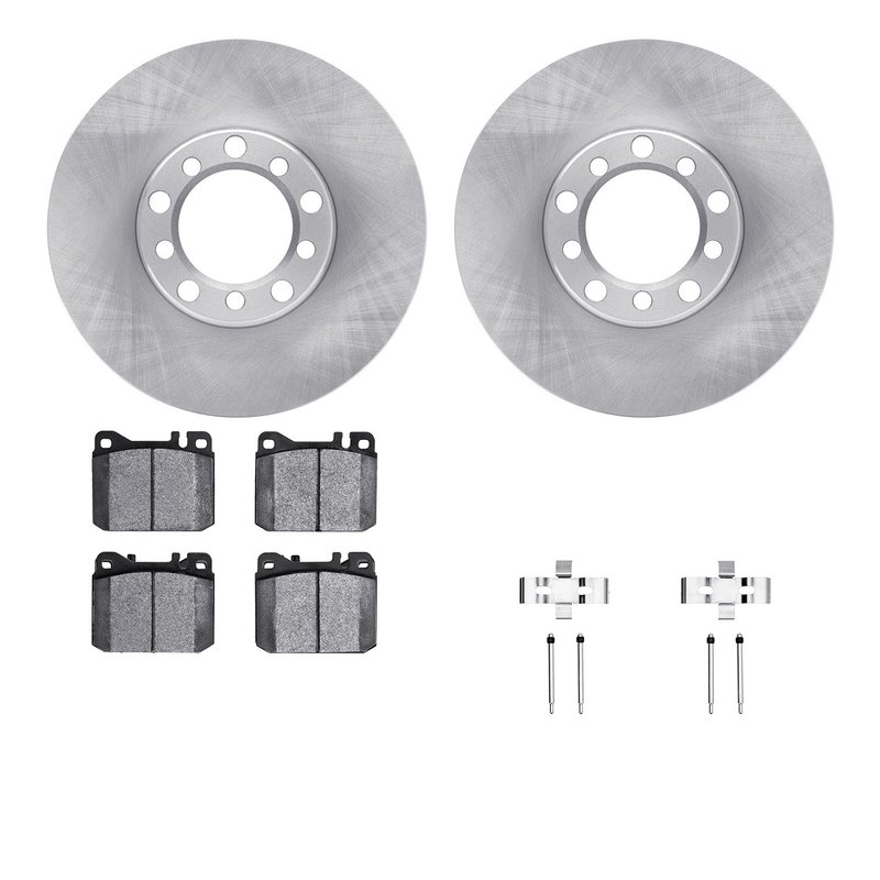 Dynamite Friction 6612-63082 Disc Brake Kit - Front