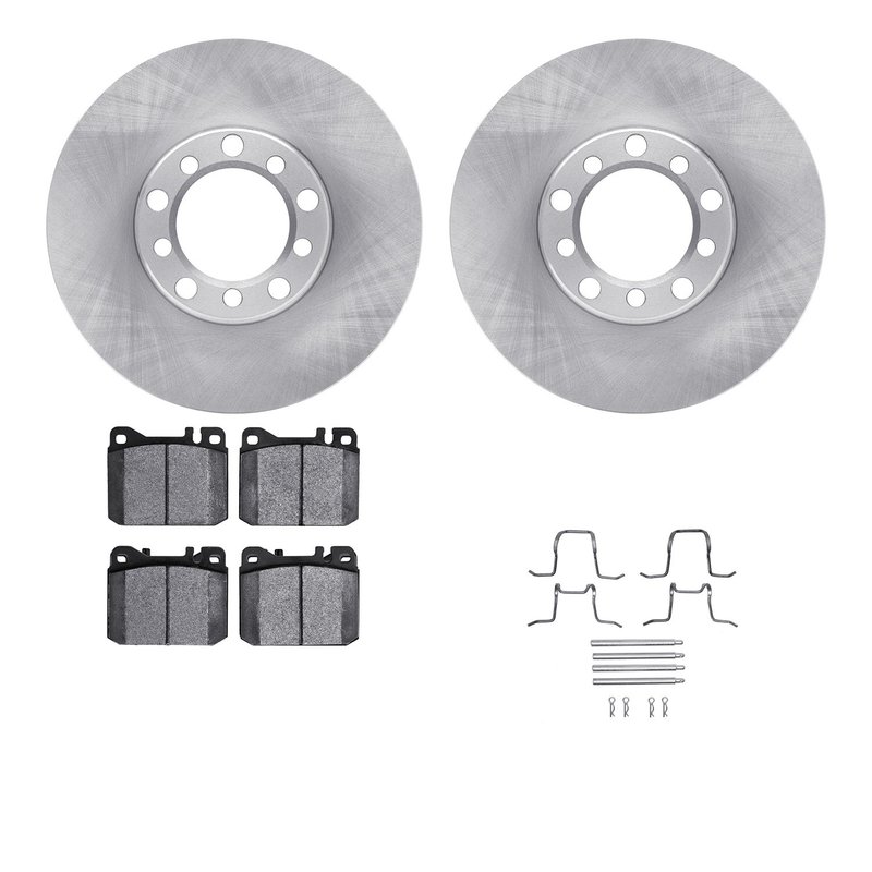 Dynamite Friction 6612-63083 Disc Brake Kit - Front