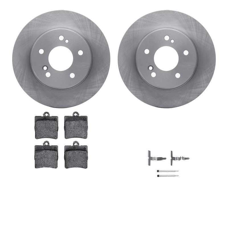 Dynamic Friction 6612-63119 Disc Brake Kit - Rear