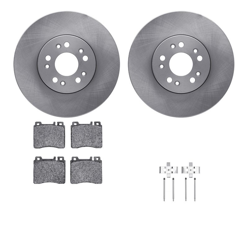 Dynamite Friction 6612-63167 Disc Brake Kit - Front