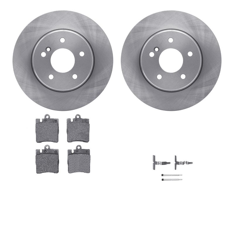 Dynamite Friction 6612-63209 Disc Brake Kit - Rear