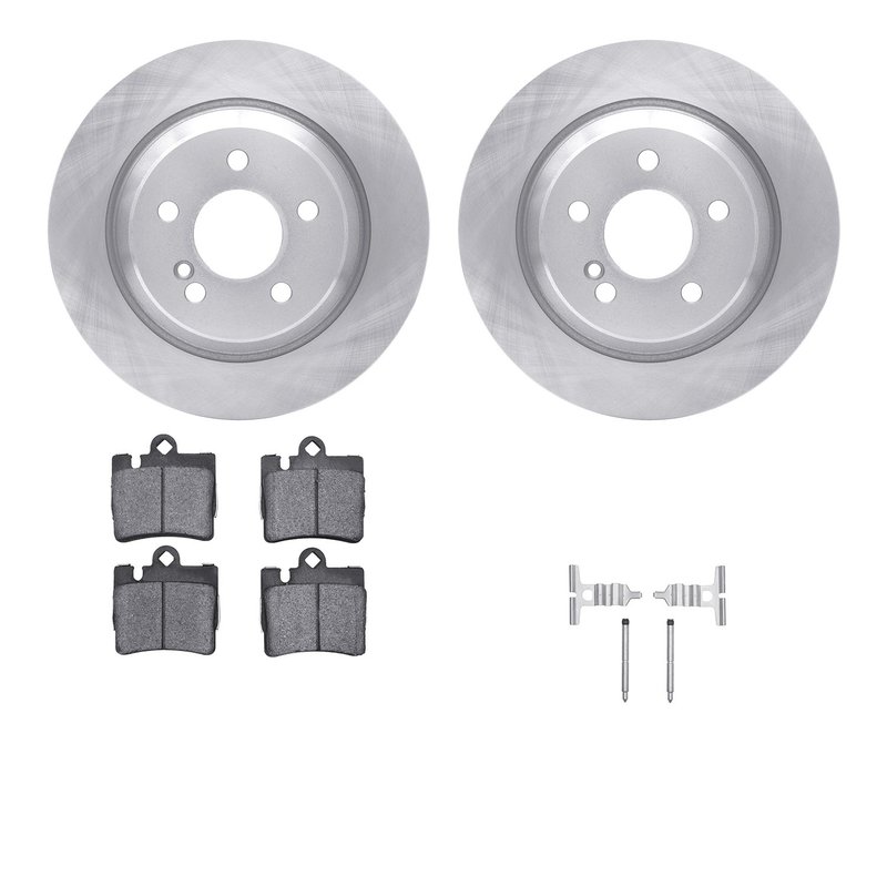 Dynamite Friction 6612-63216 Disc Brake Kit - Rear