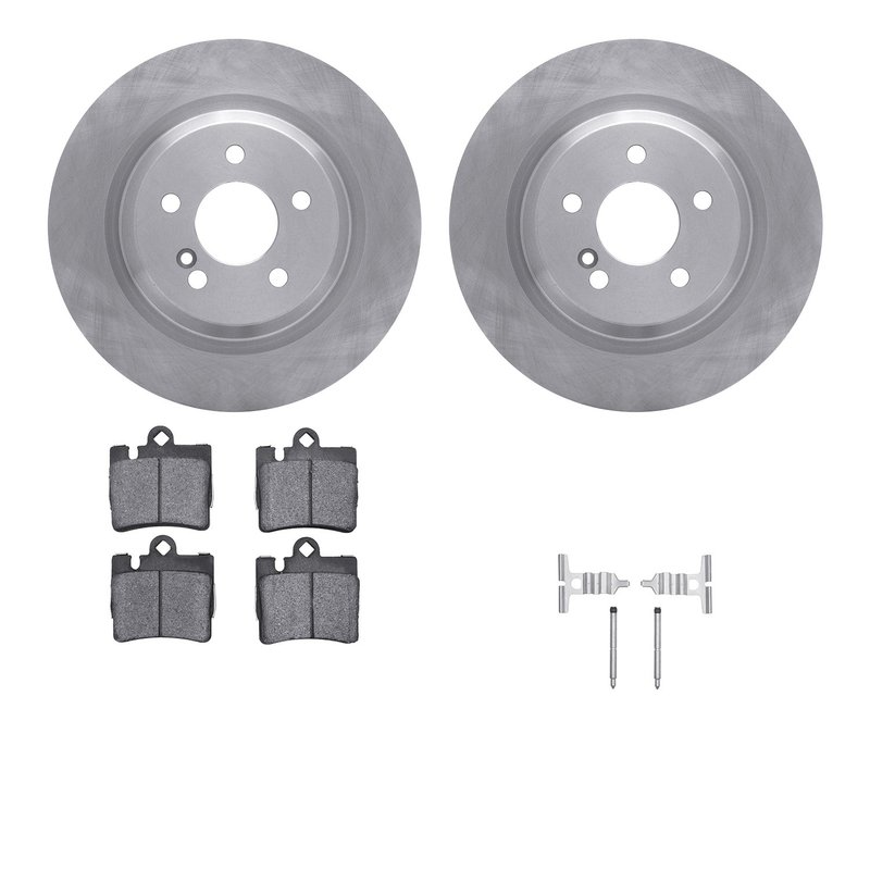 Dynamite Friction 6612-63242 Disc Brake Kit - Rear