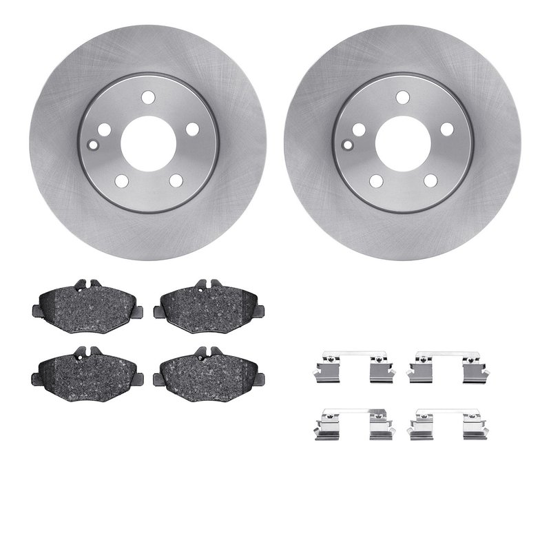 Dynamite Friction 6612-63278 Disc Brake Kit - Front