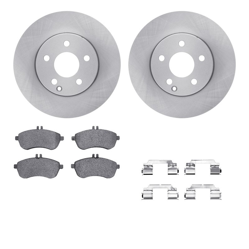 Dynamite Friction 6612-63334 Disc Brake Kit - Front