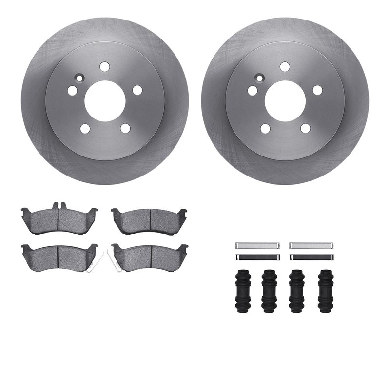 Dynamite Friction 6612-63384 Disc Brake Kit - Rear