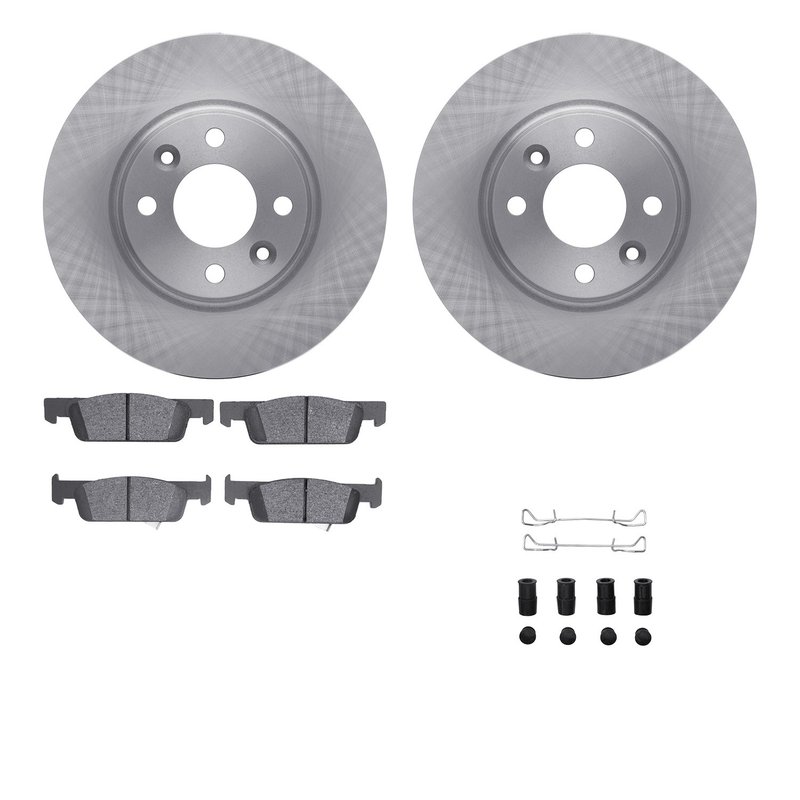 Dynamite Friction 6612-63448 Disc Brake Kit - Front