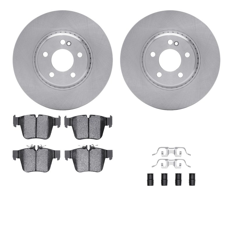 Dynamite Friction 6612-63456 Disc Brake Kit - Rear